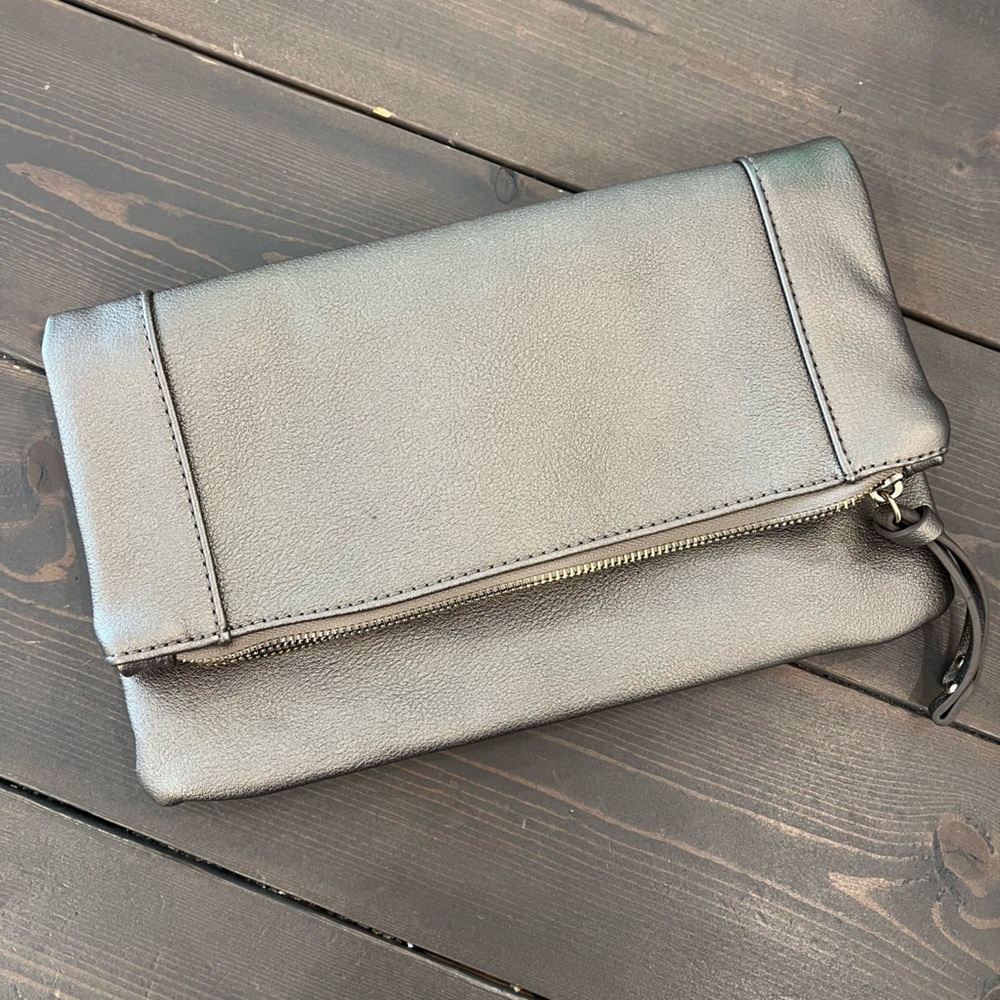 Sole Society Clutch with animal print inside